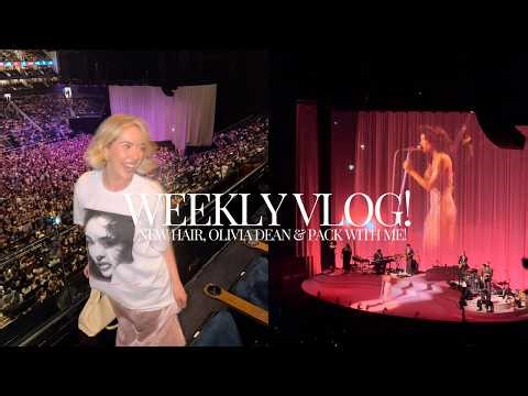 LONDON WEEKLY VLOG! OLIVIA DEAN! NEW HAIR & PACKING FOR AN EXCITING TRIP! | India Moon