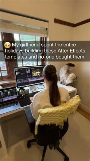 😭 Download her After Effects UI Kits