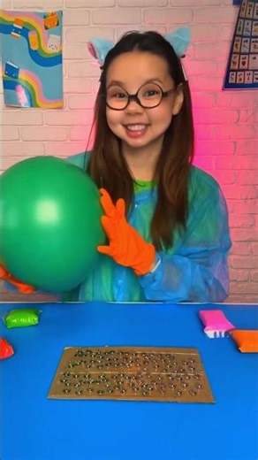 Balloon Magic: The Popping Mystery! 🎈 Science Fun for Kids! #shorts #explore