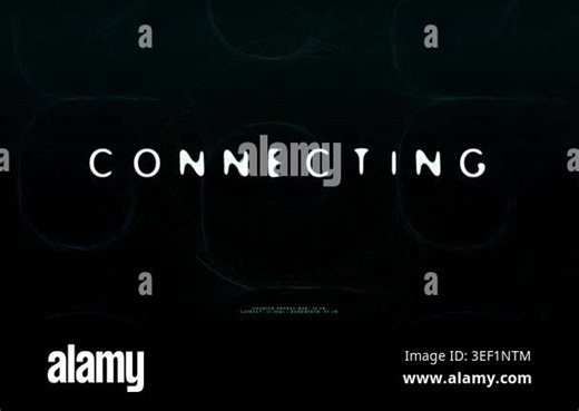 Abstract digital loading circle with technical data overlay, glowing circular futuristic interface animation on a dark background Stock Video Footage - Alamy