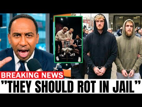 Stephen A. Smith Reacts to Logan & Jake Paul Being Arrested for Scripting Boxing Fights!!
