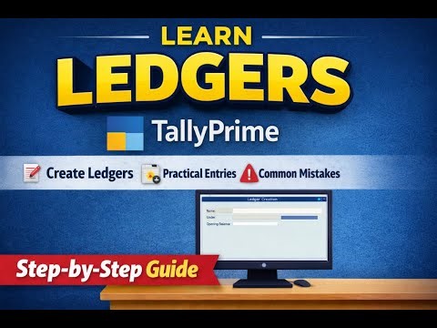 Ledger and Group in Tally Prime | Full Explanation with Practical Example