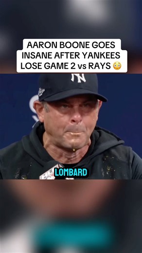 “This team STINKS” - Aaron Boone Postgame Interview - Yankees vs Rays - Game 2