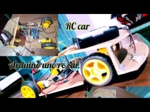 How To Make RC Car Using Arduino uno|| Bluetooth Control RC car||