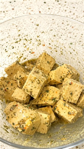 Gemarineerde tofu feta: eenvoudig vegan recept