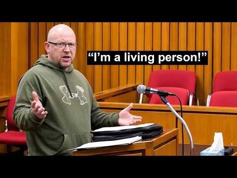 Sovereign Citizen PUSHES His “Living Person” Defense… MASSIVE Mistake!