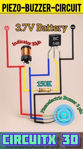 Build a Piezo Buzzer Circuit (and make it sing!)