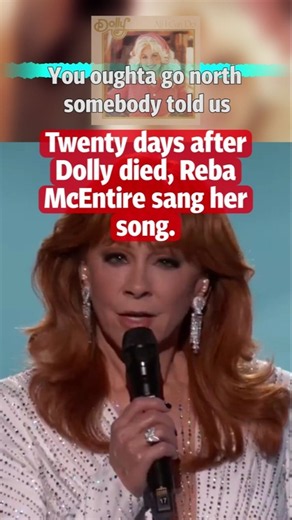 Reba McEntire Sang For Dolly Twenty Days Later 💔