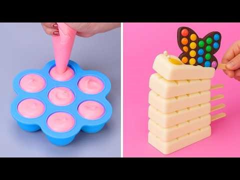 PINK and BROWN Cake Decorating Recipes | How To Make Chocolate Cake Decorating Ideas