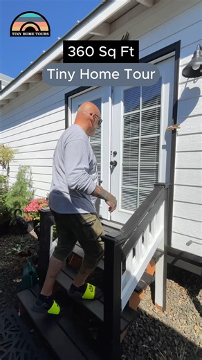 Could you see yourself enjoying life in a tiny home? Builder: Tiny House Jeff Huffman | Tiny Home Tours
