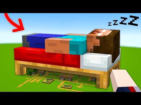 WE GOT ATTACKED BY SCARY GIANT HEROBRINE IN MINECRAFT !!😱