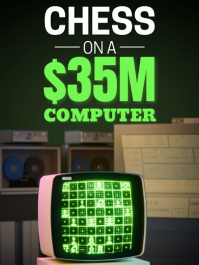 This Computer Needed 3,000 Cards to Play CHESS! 🤯♟️ In the 1960s, an IBM mainframe could run a chess game, but loading it required nearly 3,000 punch cards! No downloads. No SSDs. Just thousands of cards fed into a machine one by one. 💀 And yes, mixing up the cards could ruin your day. Gaming has come a LONG way. 🎮 #BranchEducation #TechTok #RetroGaming #ComputerHistory #Chess #IBM360 #PunchCards