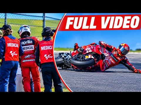 Jorge Martin Crash Today | MotoGP Australian Grand Prix Crash | Latest Update