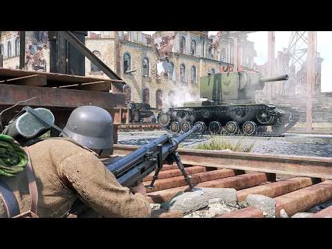 German Army - Königsplatz - Battle of Berlin - BR2 | Enlisted Gameplay