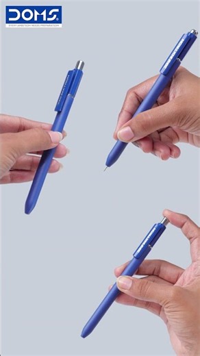 DOMS INXTRON XE KLIK | 0.7 mm Needle Tip Ball Pen | Klik Into Style! #shorts