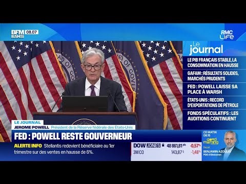 Fed : Jerome Powell laisse sa place à Kevin Warsh