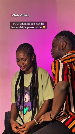 When he can handle her multiple personalities😁 this gender called female 🤧 #chrisorton_ @FAVOUROSSY