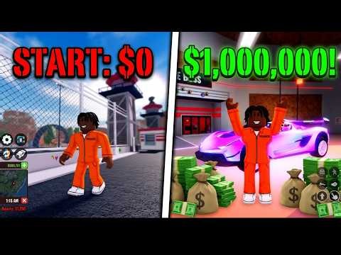 ROAD TO $1,000,000 IN ROBLOX JAILBREAK! (part1)