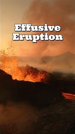 Effusive Eruption - Shield Volcanoes - Geography Terms Trainer