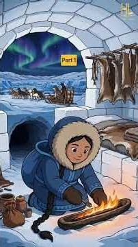 How Inuit Families Stayed Warm Inside a House Made of Snow at -50° | History Ledger