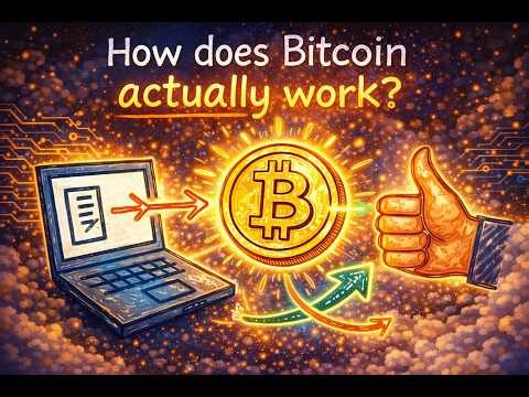 🟧 ₿ How Does Bitcoin Actually Work | 🎓 Beginner Guide