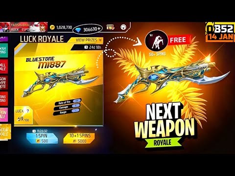 NEXT WEAPON ROYALE FREE FIRE 2026 🤯 | OB52 NEW WEAPON ROYALE GUN SKIN | NEW WEAPON ROYALE GUN SKINS 