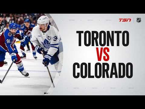 Toronto Maple Leafs vs. Colorado Avalanche | NHL Highlights