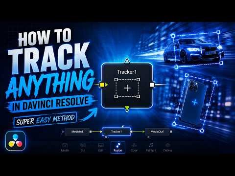 How to Track Logos & Images in DaVinci Resolve
