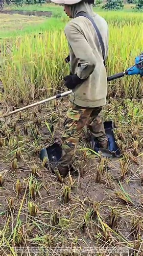 Homemade Mud Shoes from Cut Plastic Buckets for Paddy Fields
