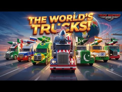 USA vs RUSSIA vs MEXICO: Ultimate Truck Missile Battle! 🇺🇸🇷🇺🇲🇽🔥#TruckSimulator #GamingCommunity #car