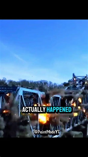 “They Blew Up This Massive Bridge on Purpose… #BridgeDemolition#ControlledExplosion#Engineering