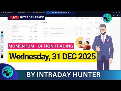 Live Bank Nifty Option Trading 📈 | Intraday Trading by Intraday Hunter