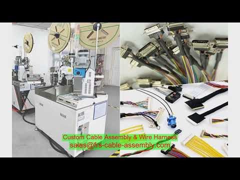 tailored wire harness MR glasses shielded HDMI 21 KEL to JST IP67 Silicone jacket overbraid shield m