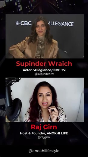 🔅A NEW ANOKHI UNCENSORED EPISODE IS LIVE🔅 A powerful, unfiltered conversation with one of Canada’s most compelling on-screen talents: “Supinder Wraich, Star Of CBC TV’s Groundbreaking Show ‘Allegiance’ Talks Representation” on the eve of season 3, free to stream on @cbcgem this Wednesday January 7th at 9am EST & on broadcast @cbc at 9pm EST‼️ Hosted by our founder @rajgirn, this deeply insightful episode where Supinder opens up like never before 🎙️ In this clip, she talks about being a South 