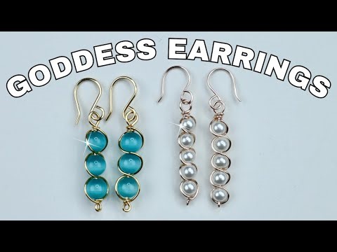 Easy Goddess Earrings Anyone Can Make