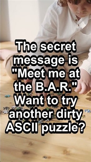 Decode the Secret Message in ASCII Art 🤔