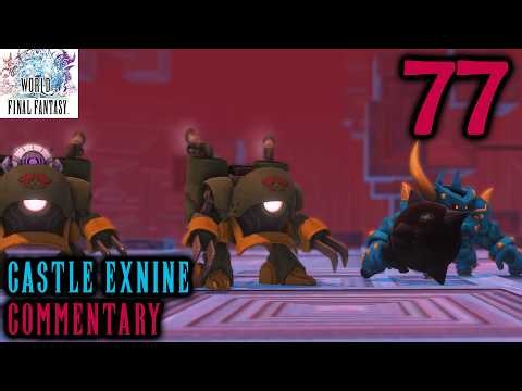 World Of Final Fantasy Walkthrough Part 77 - Castle Exnine Resumes
