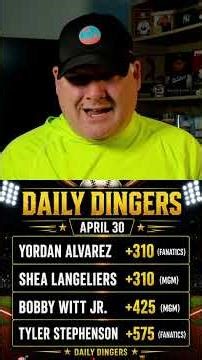 MLB HR PICKS TODAY 🚨 April 30 Daily Dingers | Best Home Run Bets 💣🔥