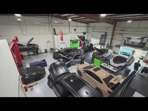 Tip leads Houston police to warehouse packed with stolen BMWs, Mercedes