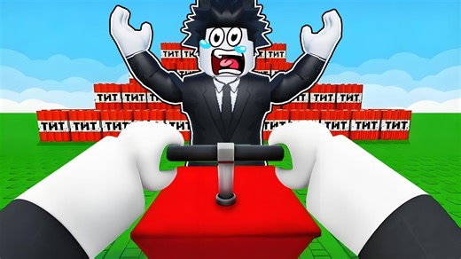 我要抱着核弹把所有菜鸟全部炸飞！ROBLOX