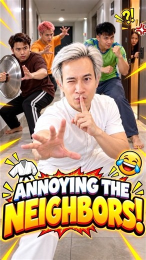 Time to bother the neighbors for a little bit! [BEN EAGLE] #ActionComedy #KungFu #Trending #Viral