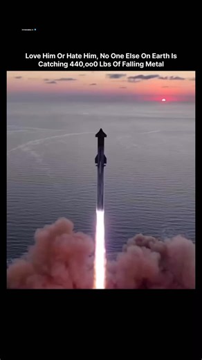 𝗂𝗇𝗇𝗈𝗏𝖺𝗍𝖾.𝗂𝗈 on Instagram: "The video depicts footage from SpaceX's Starship Integrated Flight Test 5, showing the rocket's launch at dawn over the ocean, stage separation in the upper atmosphere, the Super Heavy booster's controlled descent, and its precise capture by mechanical arms on the launch tower. It concludes with clips of cheering crowds reacting to the event. This compilation was uploaded to X on December 16, 2025, and has accumulated 50,274 views, 3,888 likes, and 123 commen