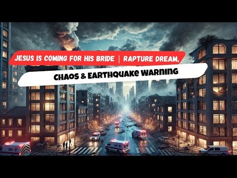 Jesus Is Coming for His Bride | Rapture Dream, Chaos & Earthquake Warning