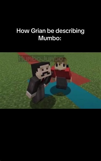 Does this count as art #GRUMBO #lifeseries #hermitcraft #GRIAN #MUMBOJUMBO