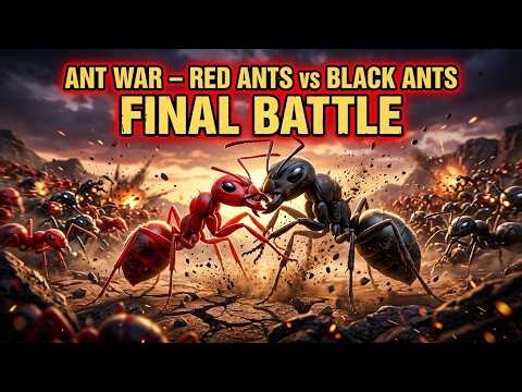 Ant Colony War – The Final Ant Battle