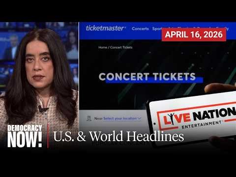 Top U.S. & World Headlines — April 16, 2026