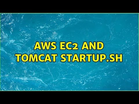 AWS EC2 and Tomcat startup.sh (2 Solutions!!)