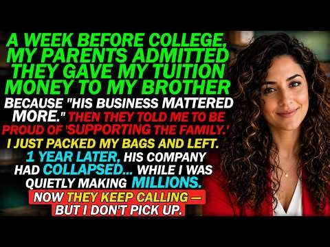 A Week Before College My Parents Took My Tuition For My Brother — A Year Later His Company COLLAPSED