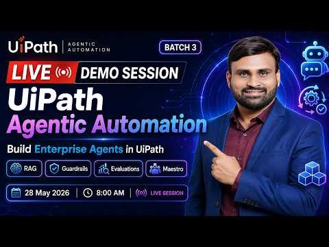 UiPath Agentic Automation Course Demo: Agent Builder, Context Grounding, Maestro & Evaluations
