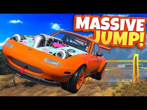 I Built Overpowered Cars for MASSIVE Jumps! (Forza Horizon 6)